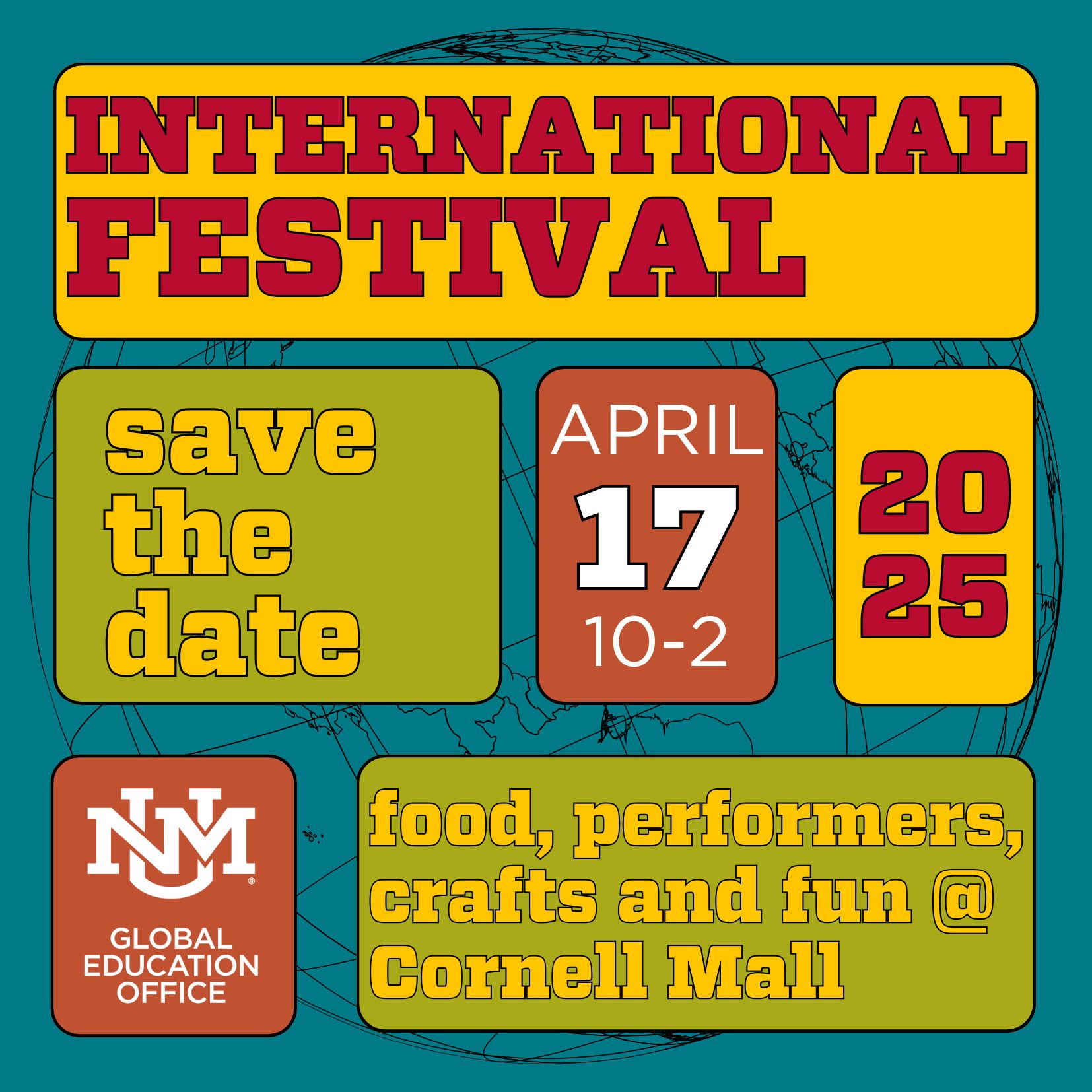 International Festival Save the Date 2025